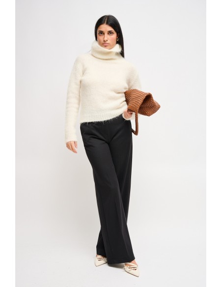 Cropped coltrui van mohair Maryley