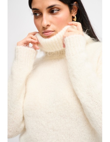 Cropped coltrui van mohair Maryley