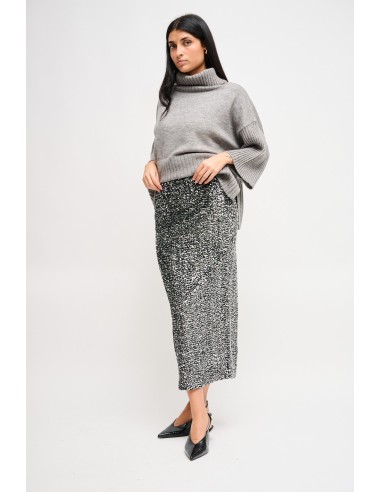 Midi-paillettenrok van Maryley