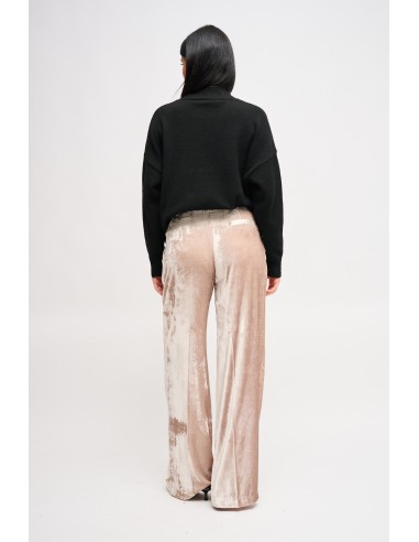 Maryley Palazzo-broek van glad fluweel