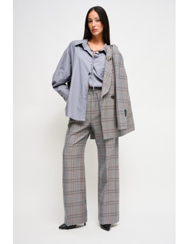 Oversized katoenen blouse met trekkoord van Maryley