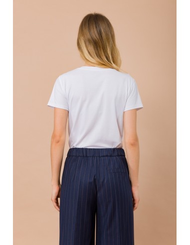 T-shirt “You Can Do Big Things” met juweelapplicatie Maryley