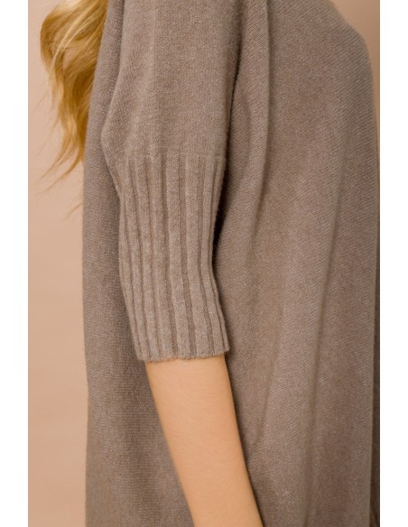Oversized trui met boothals en 3/4-mouwen Maryley