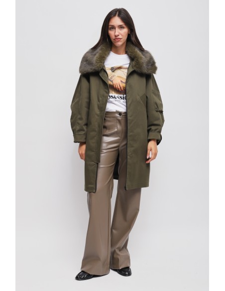 Parka met afneembare kraag van imitatiebont Maryley