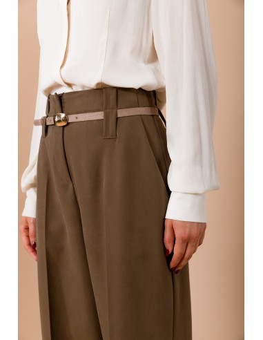 Palazzo-broek met tailleband van Maryley