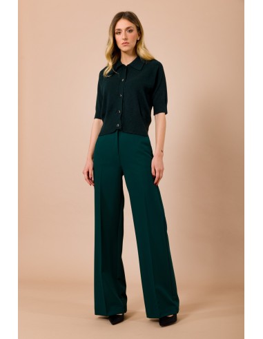 Maryley Palazzo-broek met elastiek middenachter