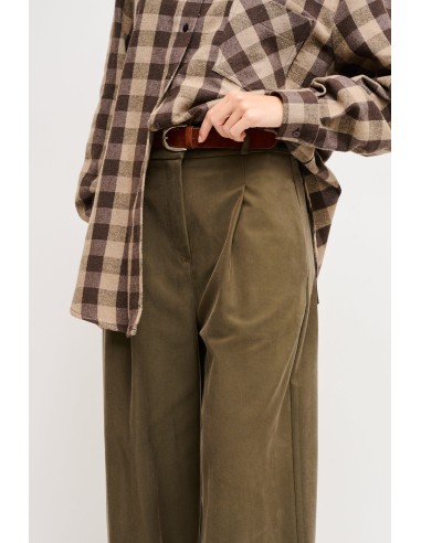 Cropped broek met riem Maryley