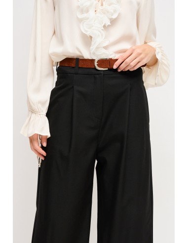 Cropped broek met riem Maryley