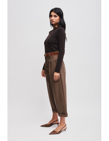 Cropped broek met riem Maryley