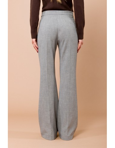 Flared broek van grisaille Maryley