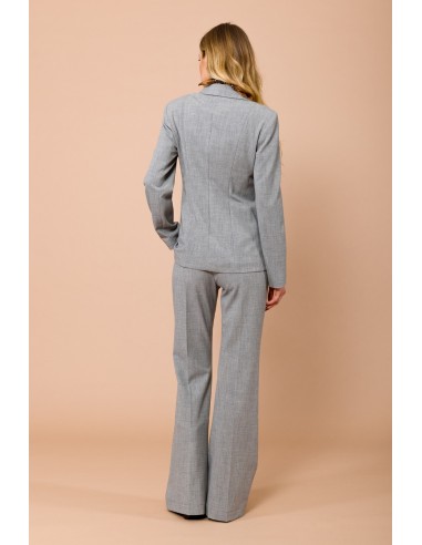 Flared broek van grisaille Maryley