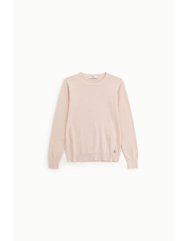 Basic Dixie pullover met ronde hals