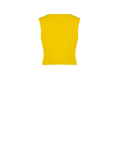 Gilet met 3 knopen van technische stof van Rinascimento