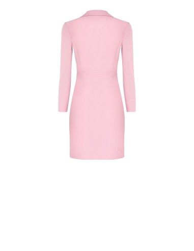 Lange blazer met jaslook van technische stof met gesp Rinascimento
