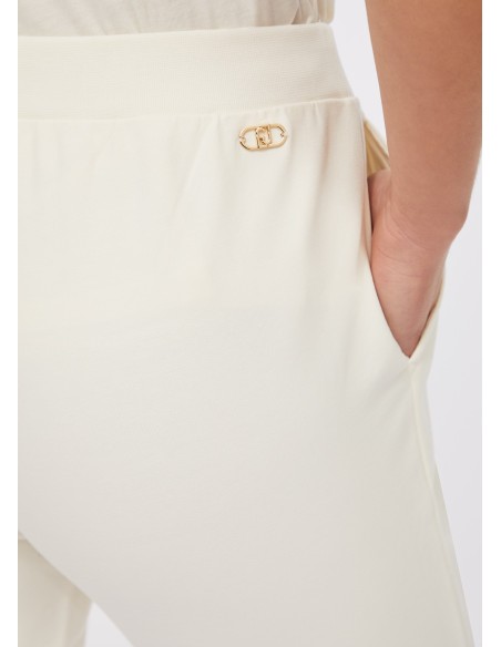 Liu Jo joggingbroek van fleece tricot