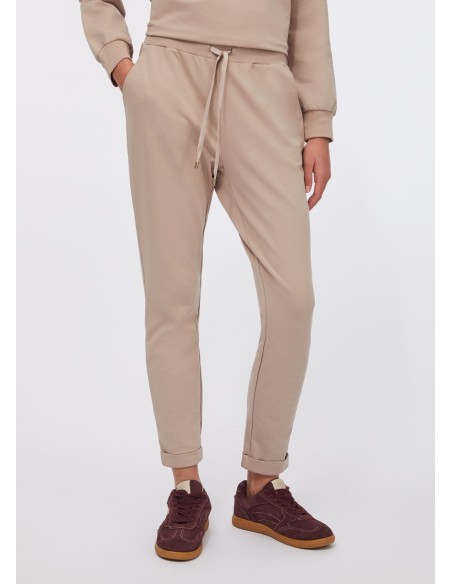 Liu Jo joggingbroek van fleece tricot