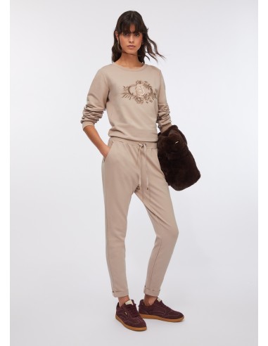 Liu Jo joggingbroek van fleece tricot