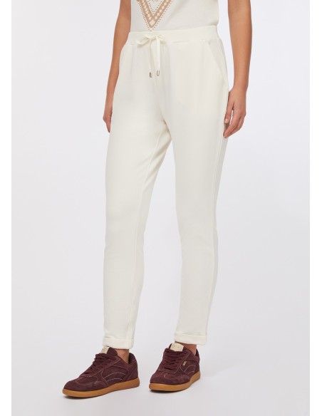 Liu Jo joggingbroek van fleece tricot
