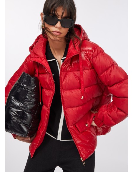 Liu Jo gewatteerde nylon jas