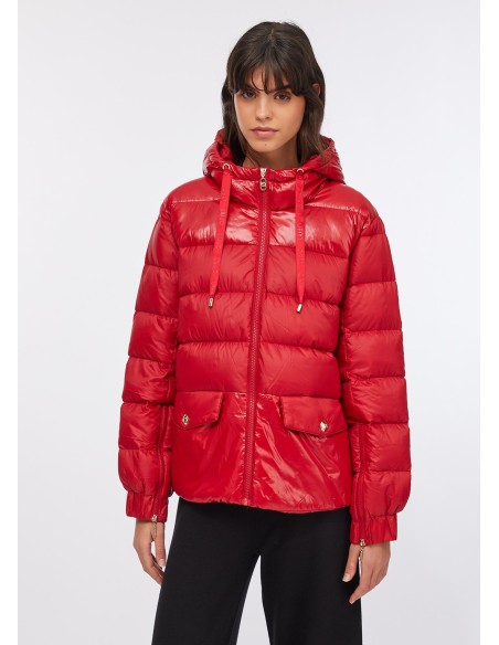 Liu Jo gewatteerde nylon jas