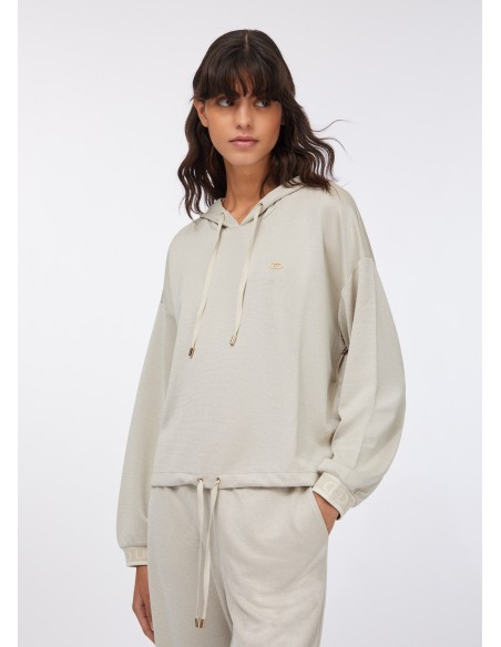 Lurex®-hoodie Liu Jo