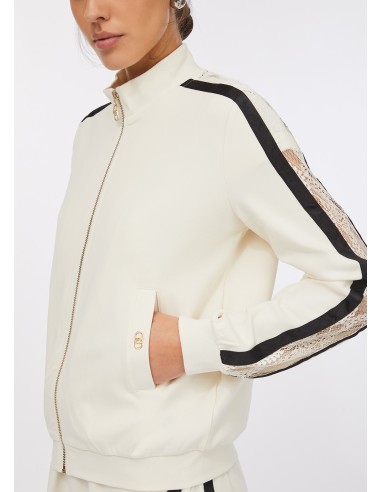 Katoenen sweater met kant Liu Jo
