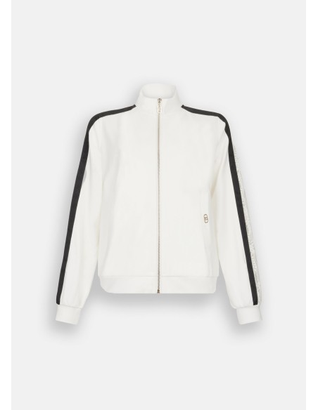 Katoenen sweater met kant Liu Jo