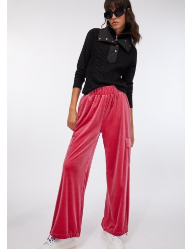 Joggingbroek van chenille met Liu Jo-logo
