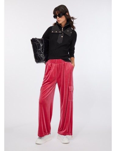 Joggingbroek van chenille met Liu Jo-logo