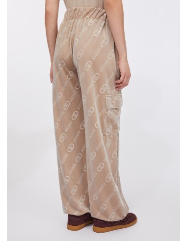 Joggingbroek van chenille met Liu Jo-logo