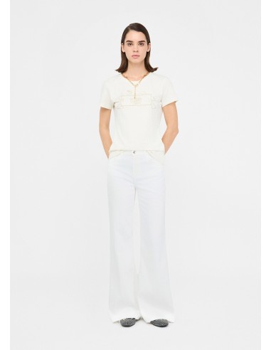 Liu Jo T-shirt met gelamineerde print