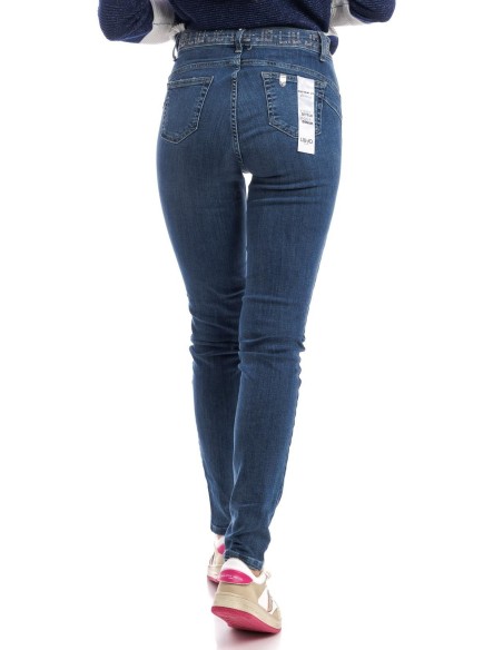 Denim met strass-bustier Liu Jo