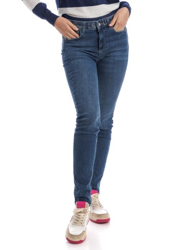 Denim met strass-bustier Liu Jo