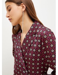 Liu Jo wikkeljurk met geometrische print 2
