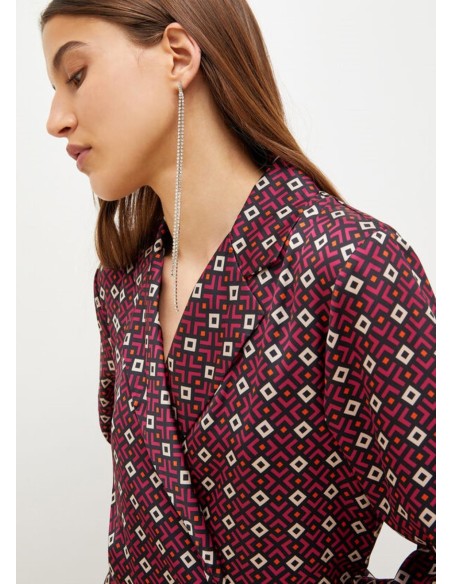Liu Jo wikkeljurk met geometrische print