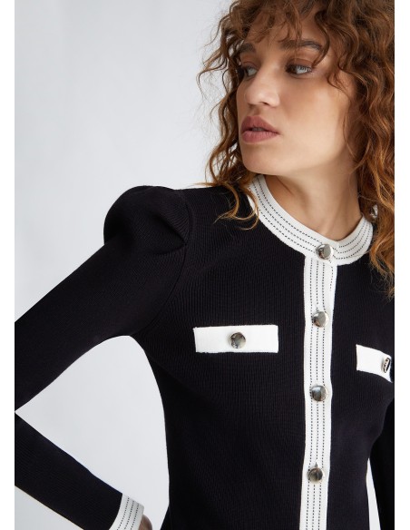 Gebreid vest Liu Jo