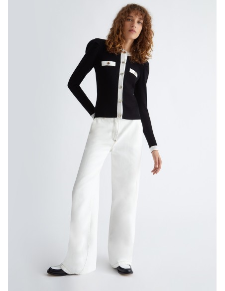 Gebreid vest Liu Jo