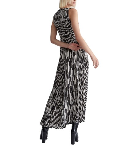 Lange jurk met zebraprint van Liu Jo