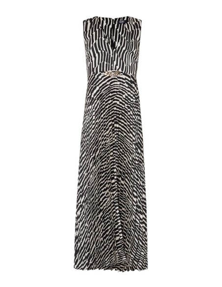 Lange jurk met zebraprint van Liu Jo