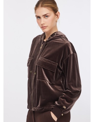 Liu Jo hoodie van chenille_velours