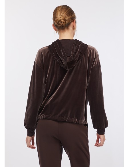 Liu Jo hoodie van chenille_velours