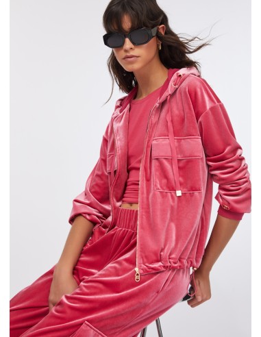 Liu Jo hoodie van chenille_velours