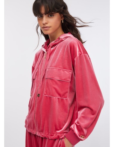 Liu Jo hoodie van chenille_velours