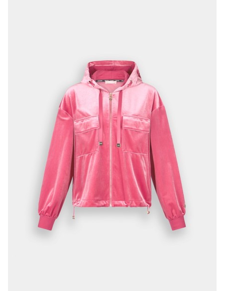 Liu Jo hoodie van chenille_velours