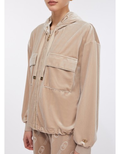 Liu Jo hoodie van chenille_velours