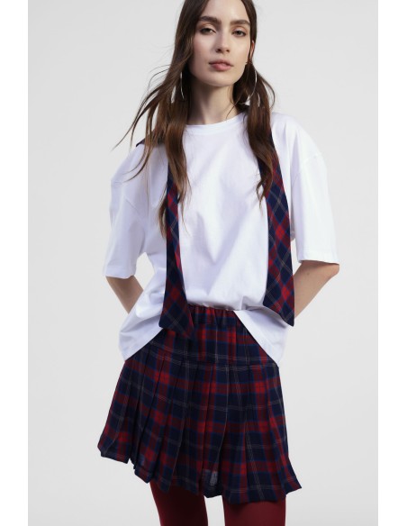 Oversized T-shirt met korte mouwen en Dixie-print