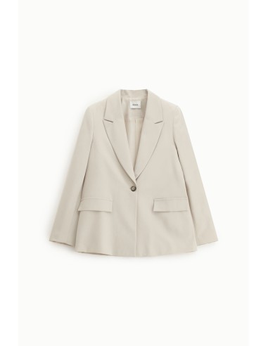 Dixie blazer met één rij knopen en klepzakken