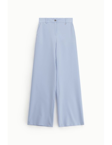 Dixie Palazzo-broek met hoge taille en wijde pijpen
