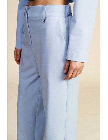 Dixie Palazzo-broek met hoge taille en wijde pijpen