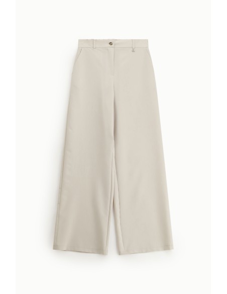 Dixie Palazzo-broek met hoge taille en wijde pijpen